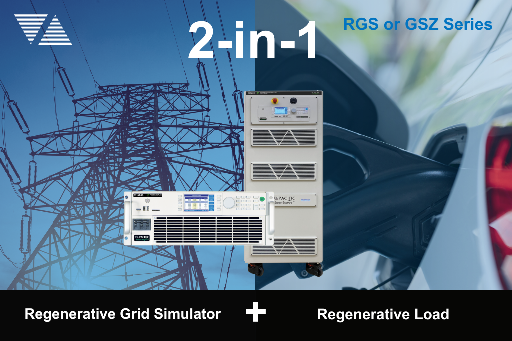 Regenerative Grid Simulators 2-in-1